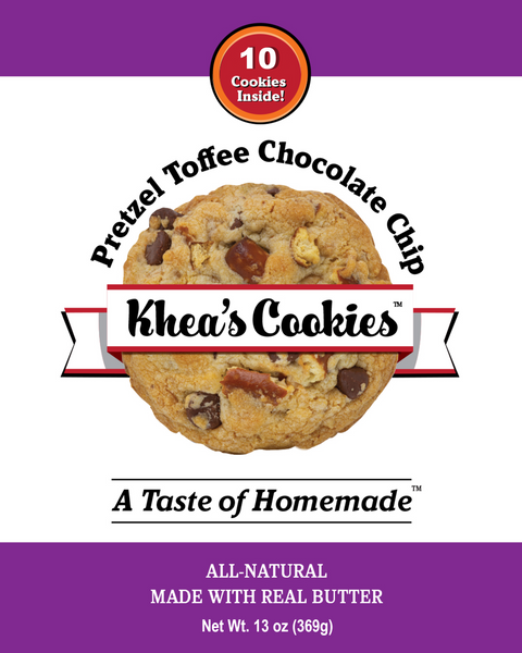 Grab-n-Go Pretzel Toffee Chocolate Chip Box – Khea's Cookies