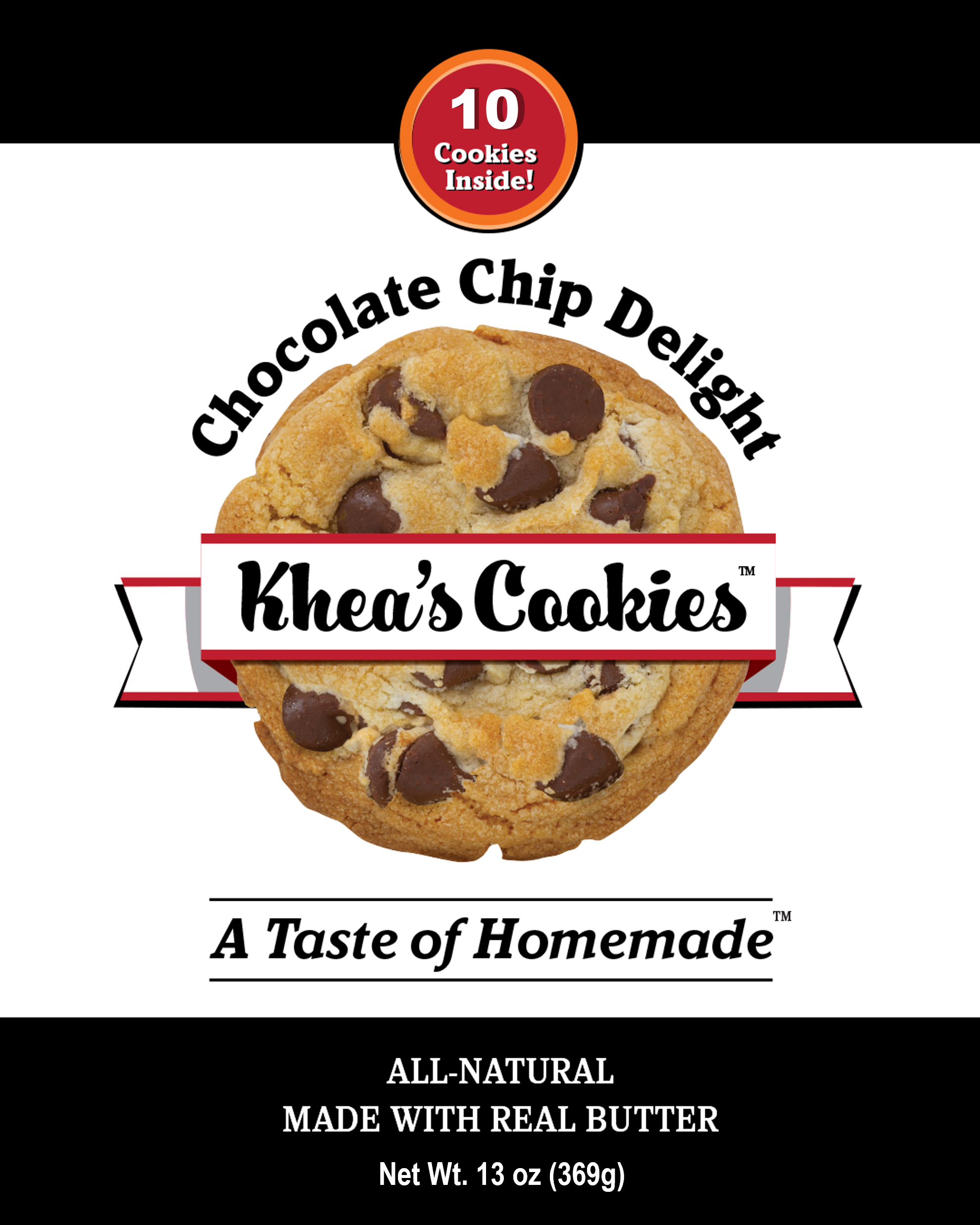Grab-n-Go Chocolate Chip Delight Box – Khea's Cookies